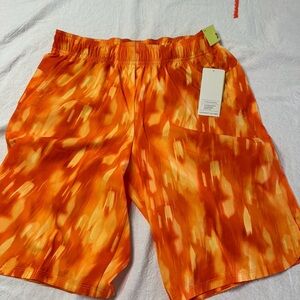 Vibrant Orange Men's Shorts